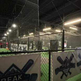 Batting cages with real balls