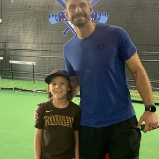 Mason excited to meet DJ Peters!