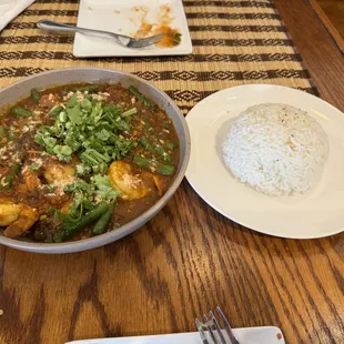 String Beans with Shrimp