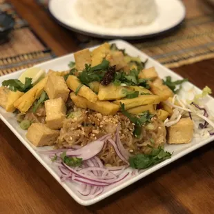 N4. Shan Noodle with Tofu
