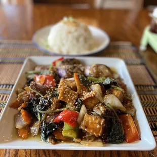 V1. Basil and Eggplant