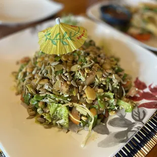 inlay tea leaf salad