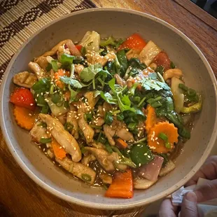 Hubby's Basil Chicken (aka C2)!  ;)