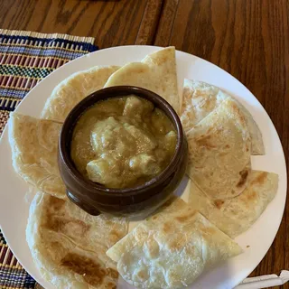 A4. Palatha and Curry Dip