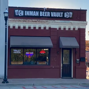 the outside of the building