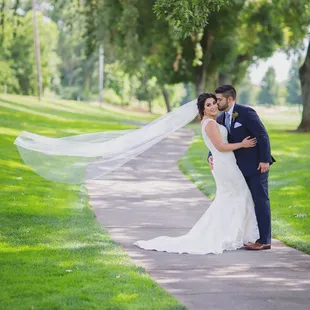 Bride &amp; Groom portrait