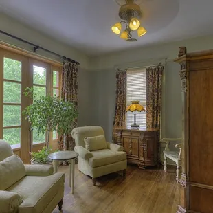 Private sitting area in &quot;Room with a View Suite&quot;