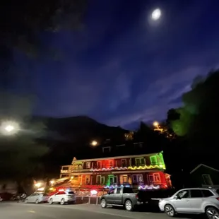 Nighttime at The Inn at Castle Rock