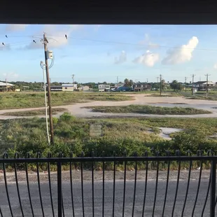 View from the front door.