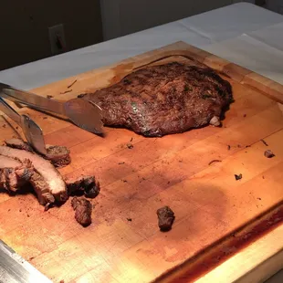 The Sunday brunch buffet is like WHOA