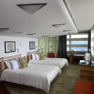 Typical guest room.
