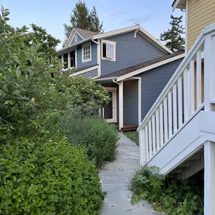 a path leading to a house