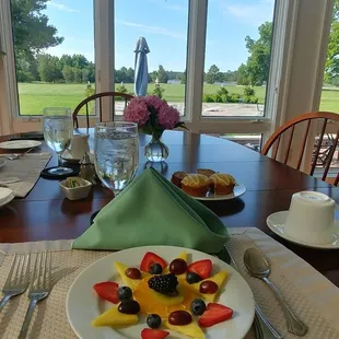 Breakfast on the verandah
