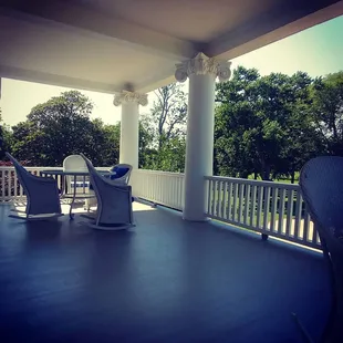 Upstairs porch