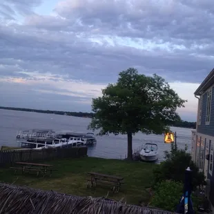 View from the patio! Great place for lunch