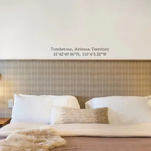 Bed with Tombstone coordinates