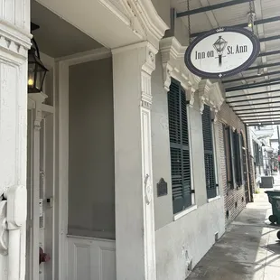 Front of building