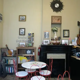 Reception area