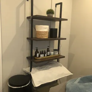 one of the acupuncture rooms