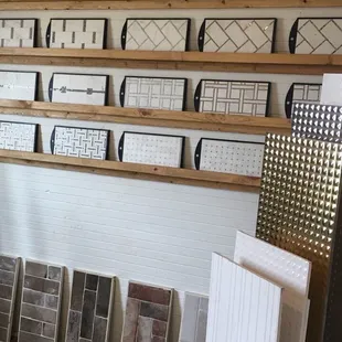 Tile Sample Display