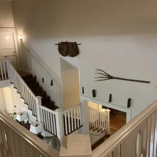 The view from the second floor - it used to be a tobacco warehouse