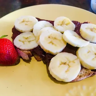 Nutella Banana Toast