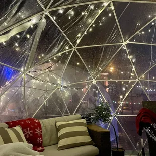 The igloos are so fun!