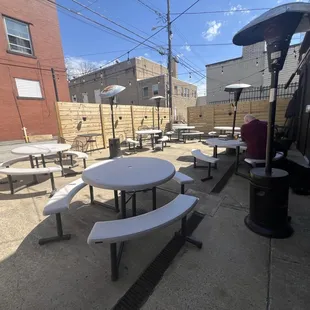 Back yard Patio area