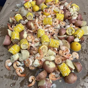 Low country shrimp boil