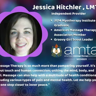 Jessica Hitchler, LMT (Independent Provider)