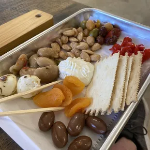 Half board. Perfect snack for my wine tasting!  Terrific selection.