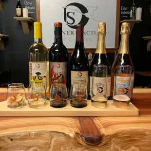 Wine Flights at ISC Basecamp