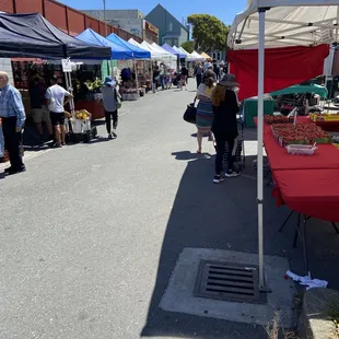 Market just past Noon