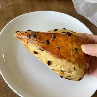 Currant sourdough scone from the Little Sky Bakery stand
