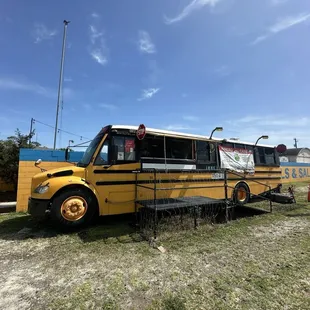Look for the school bus