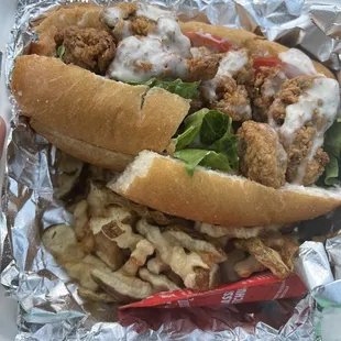 Oyster Mushroom PoBoy