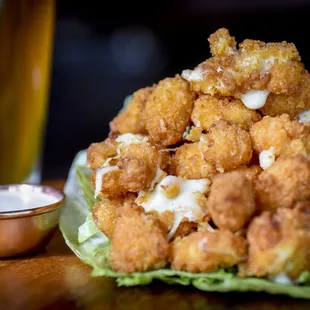 Wisconsin Style Cheese Curds w/ Ranch Dip