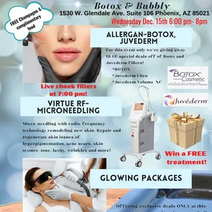 Wednesday Dec. 15th, 2021 6pm-8pm! Let It Glow event! Call to RSVP!