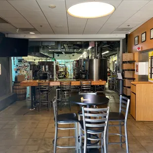 the inside of a coffee shop