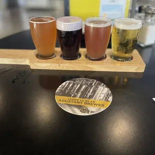 Beer flight