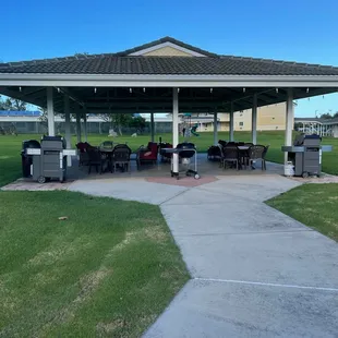 The pavilion
