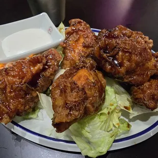 Soy Garlic Chicken Wings