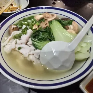 Chicken Mushroom Noodle Soup