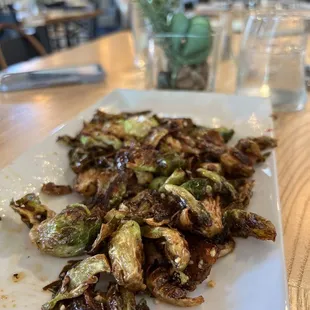 The sautéed brussels sprouts were so good!