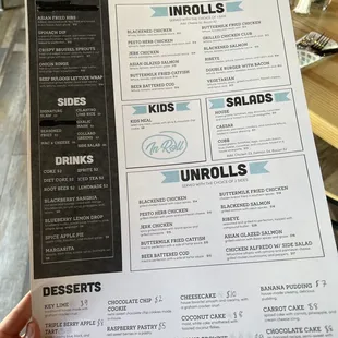 They have a very broad menu, and amazing list of desserts!