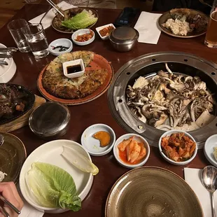 Mushroom  Beef bulgogi