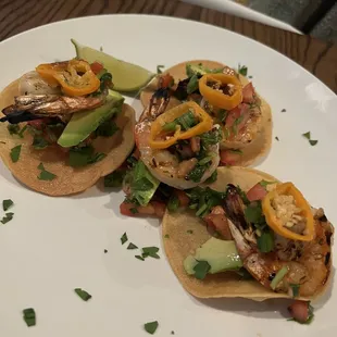 Shrimp tostados