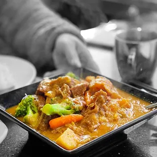 Curry Beef Brisket @whaevaeats