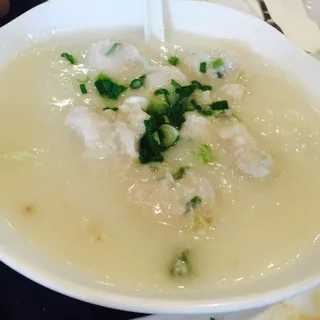 Dace Fish and Vegetable Porridge