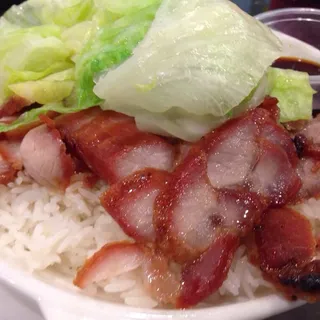 BBQ Pork Over Rice